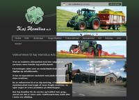 Homilius Auto- Traktor- og Smedeværksted, Kajs webside