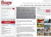 Bogø Tidendes webside