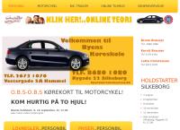 Byens Køreskoles webside