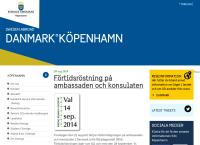 Sweden Embassys webside