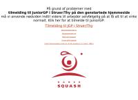 Squash Forbund, Dansk