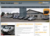 Steen Andersen Biler ApSs webside