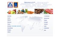 Aldi Markeds webside