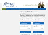Alletiders Hjemmeservice ApSs webside