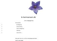 Anlægsgartner B. Hermansen