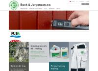 Beck & Jørgensen A/Ss webside
