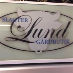 Lund's Gårdbutik, Slagter