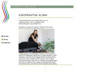Kiropraktisk Klinik Lisbeth Jessens webside