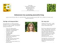 Psykolog Jeannette Lundbak Krog