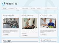 Peak Clinics webside