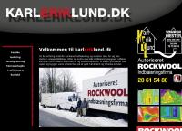 Lund Karl Erik, Tømrers webside