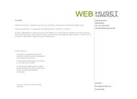 Webhuset Grenaas webside