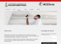 Lindblads Lennart Malerforretnings webside