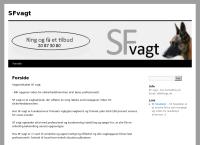 SF Vagt & Securitys webside
