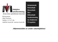Nørre Økse Murerforretning Allan Thomsen