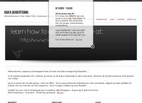 Baxx Reklamebureau ApSs webside