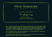 Heidi Vendelbo Hairdresser