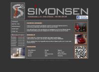 Simonsens webside