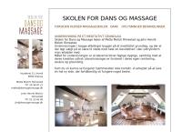 Skolen for Dans og Massages webside
