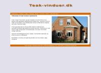 Teak-vinduer