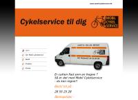 Mobile cykelservice, Dens webside