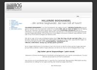 Hillerød Boghandels webside