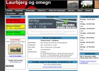 Spar Laurbjergs webside