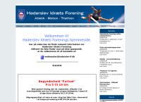 Haderslev Idræts-Forenings webside
