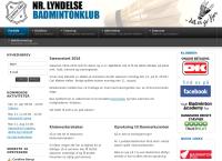 Nr. Lyndelse Badmintonklubs webside