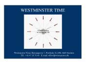 Westminister Time ApS