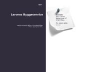 Larsens Byggeservices webside