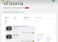 Milanos Pizza Ristorantes webside