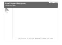 Lars Pranger-Rasmussen v/Lars Pranger-Rasmussen, Lars Pranger-Rasmussen