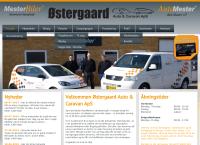 Østergaard Auto og Caravan ApSs webside