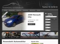 Rosendahl Automobiler I/Ss webside