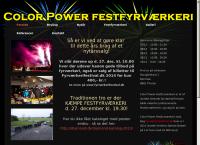 Color Power Festfyrværkeris webside