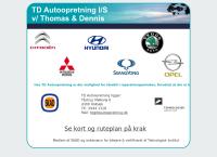 Td Auto Opretning I/S v/Thomas Korgaard & Dennis Gaarddal Møller