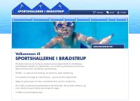 Sportshallerne i Brædstrup - Svømmehal og Skolehals webside