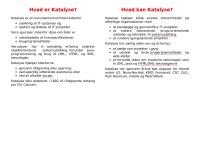 Katalyse v/Rådg Datalog Jan Chr Clausen