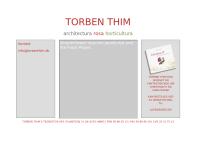 Torben Thim's Tegnestue Aps