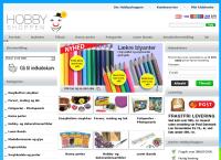 Hobbyshoppens webside
