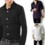 Silke mix slimfit skjorte
