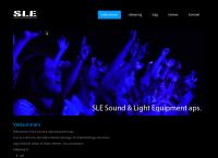 SLE Sound & Light Equipment aps.s webside