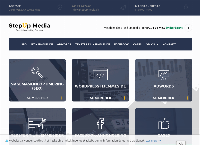 StepUp Media ApSs webside