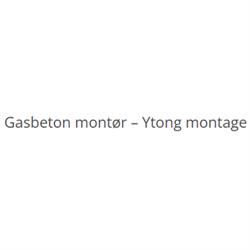 Gasbeton montør – Ytong montage