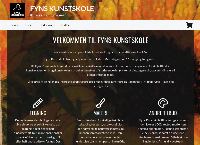 Fyns Kunstskoles webside