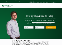 Marketingfabrikken ApSs webside