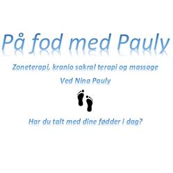 På fod med Pauly - zoneterapi, kranio sakral terapi og massage.