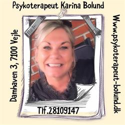 Psykoterapeut Karina Bolund