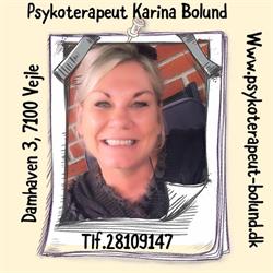 Psykoterapeut Karina Bolund